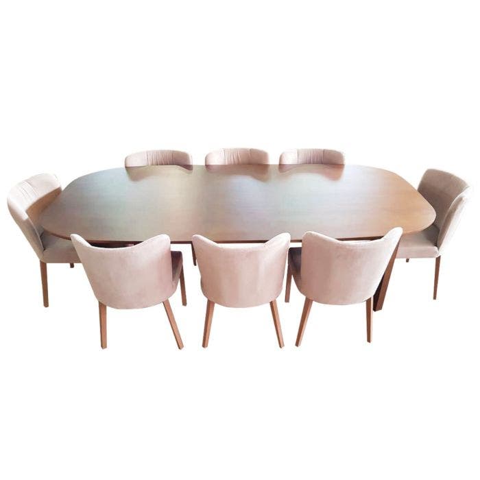 Mesa Castor Genebra 8 Lugares