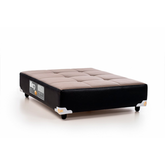 Cama Pet Castor Original Cinza/Preto 100x80x19cm